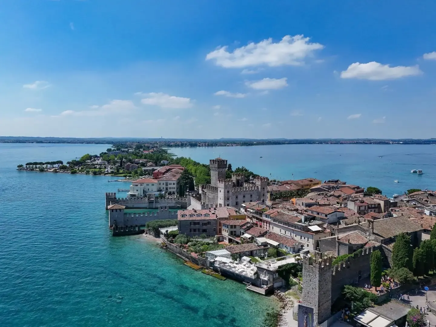 View on Scaligero Castle
