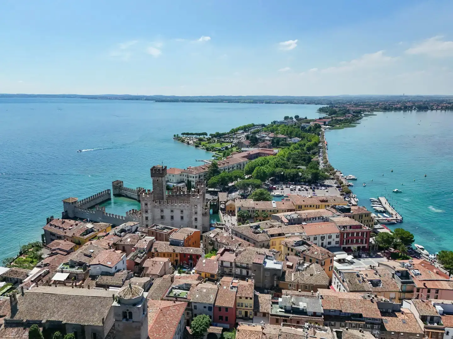 Sirmione city view